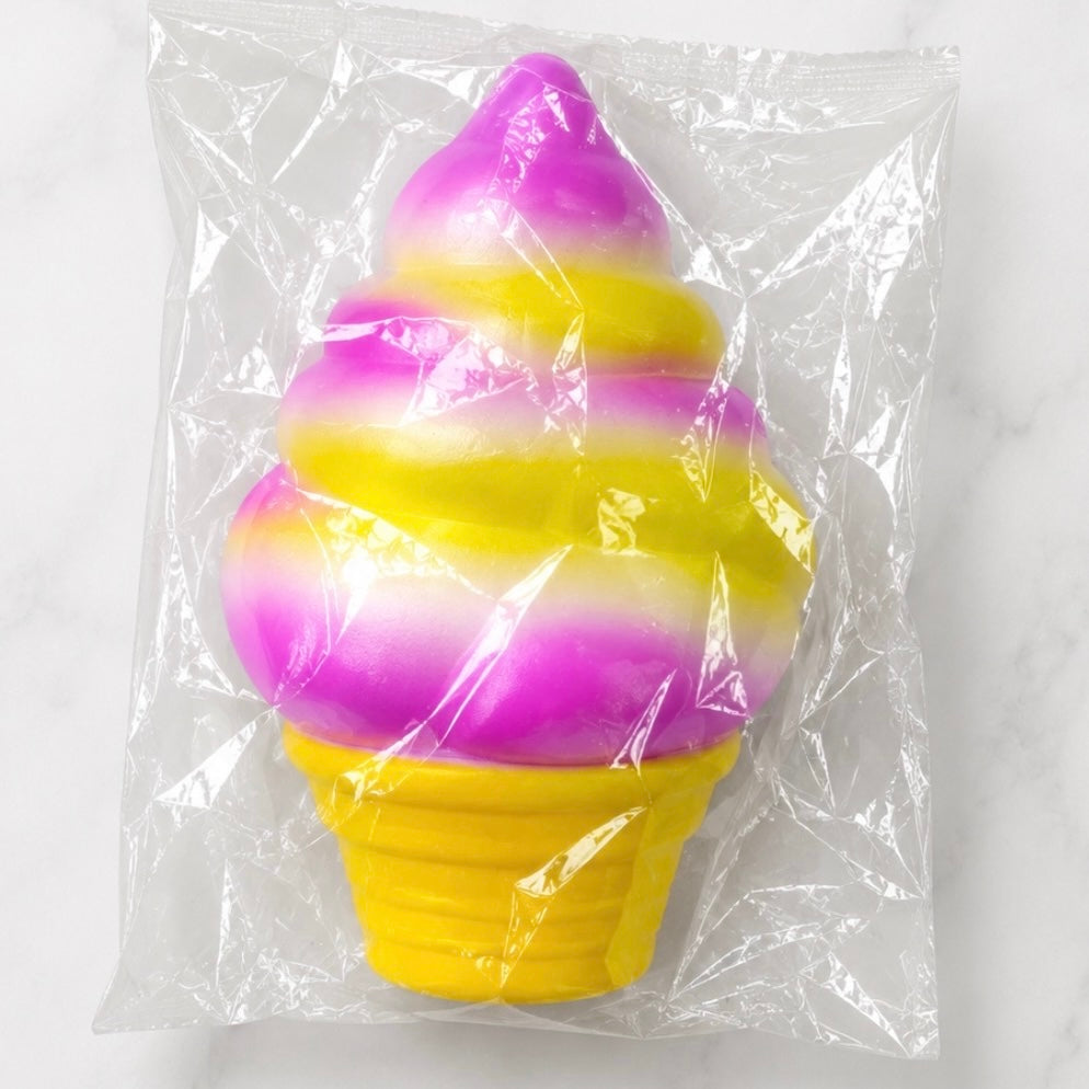 Pink & Yellow Ice Cream Squishy