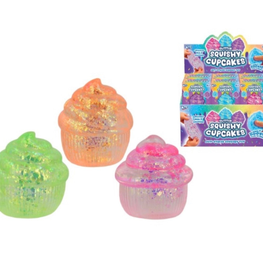 KTL Glitter Squishy Cupcake