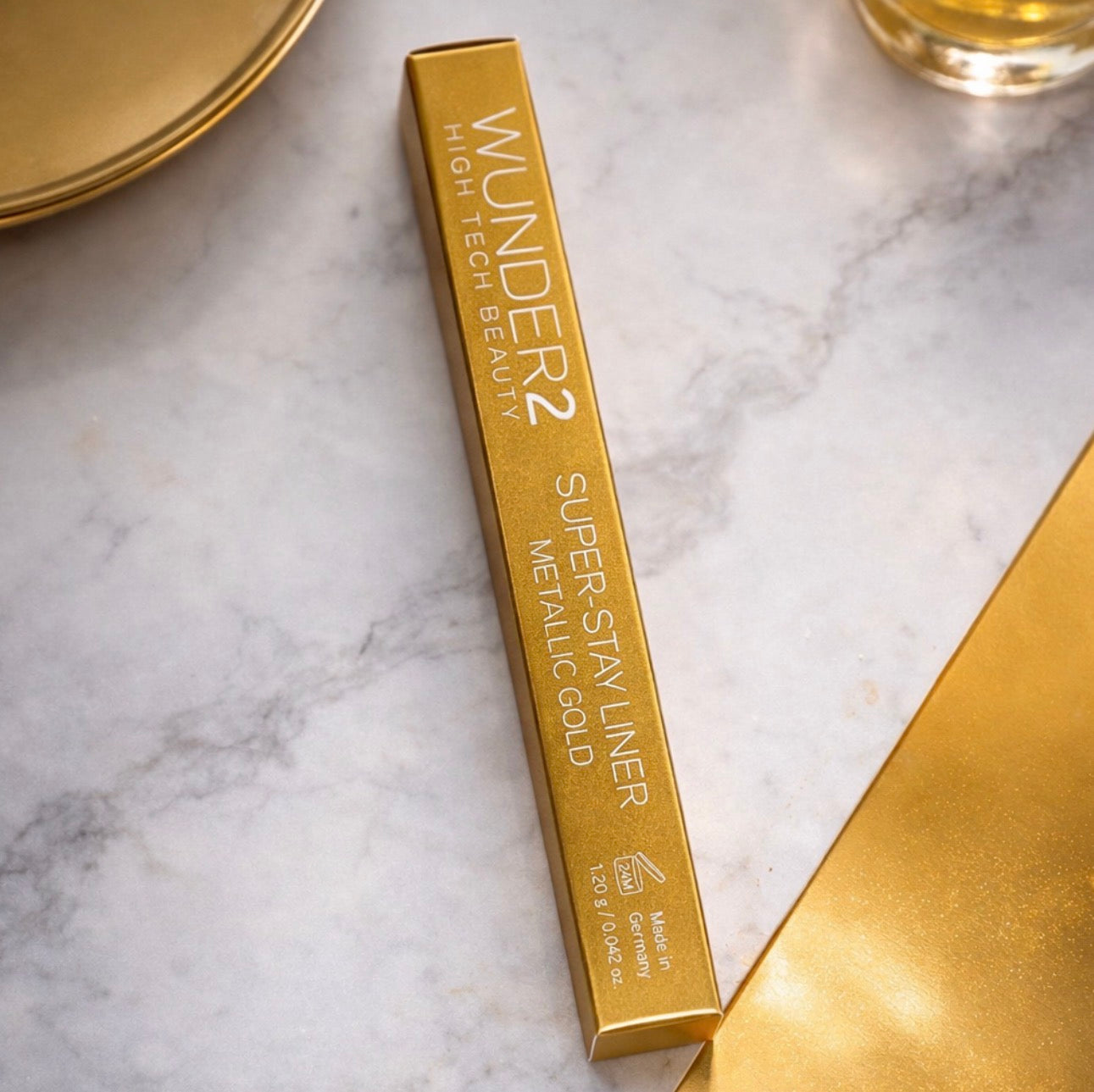 Wunder2 Super Stay Eyeliner Metallic Gold
