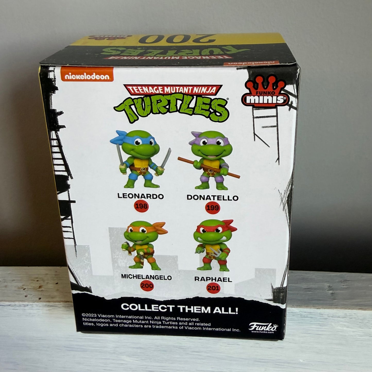 Funko Minis Special Edition Turtle Michelangelo