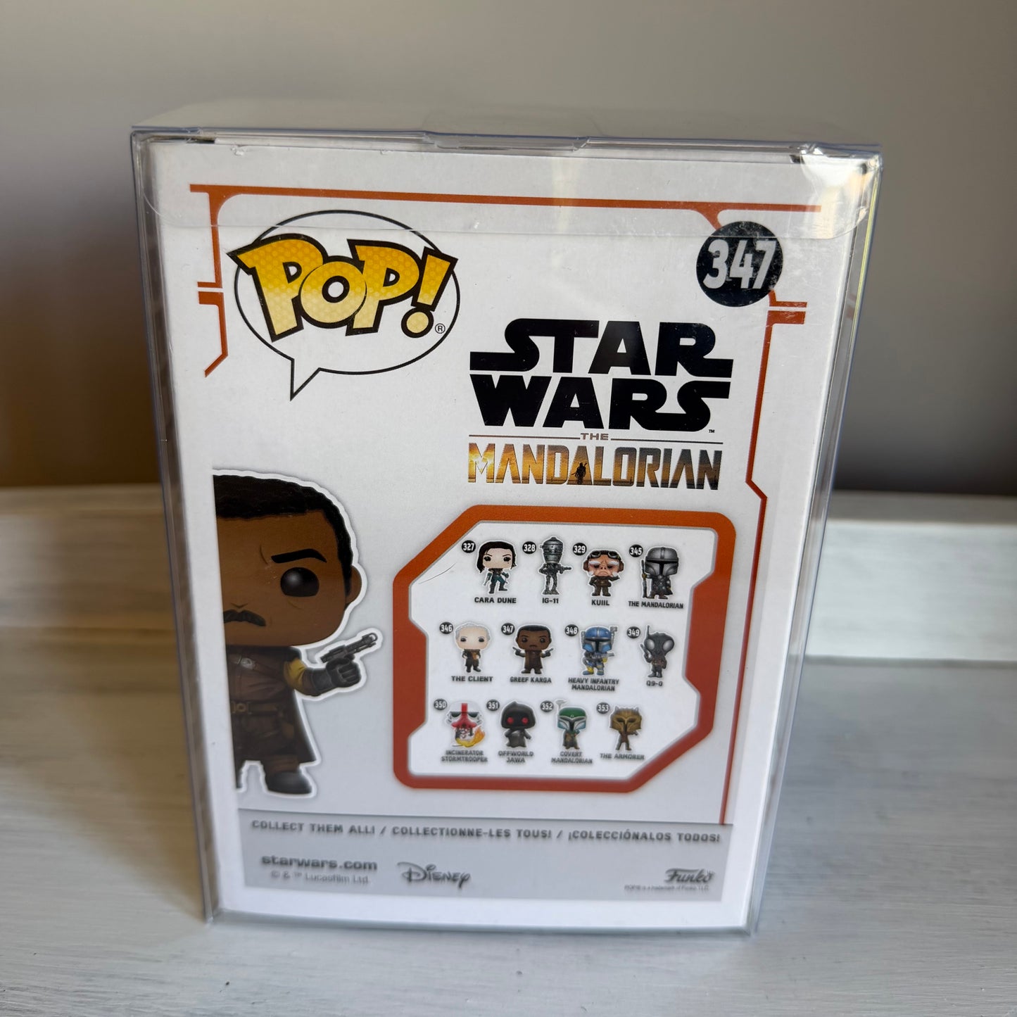 Funko Pop Star Wars The Mandalorian Greef Karga 347