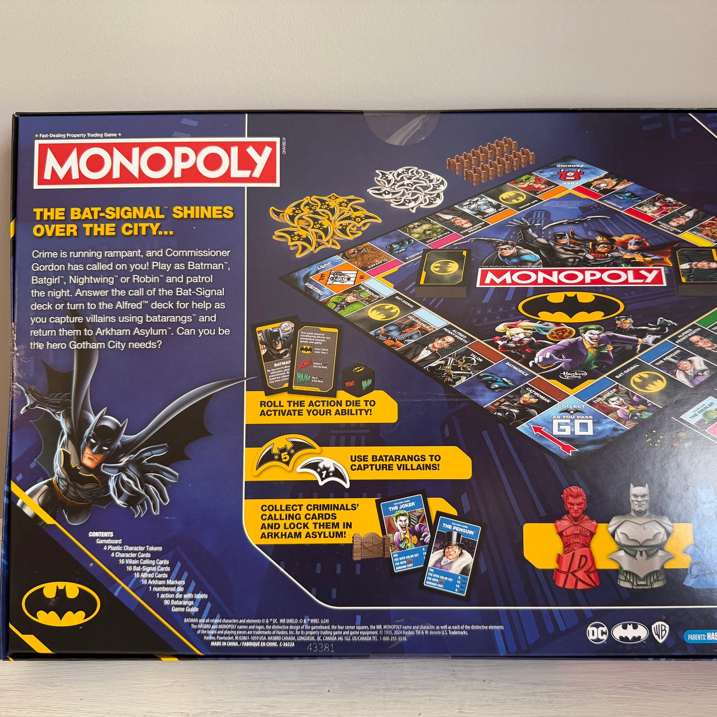 Dc Batman Monopoly