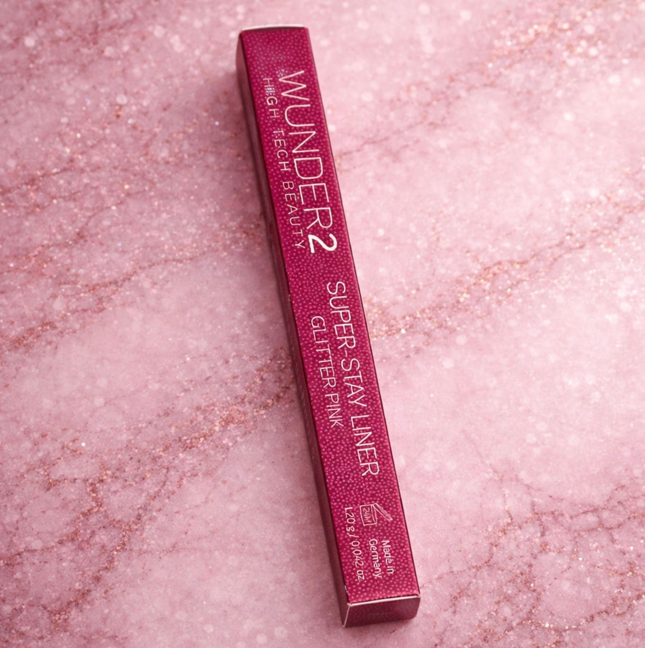 Wunder2 Super Stay Eyeliner Glitter Pink