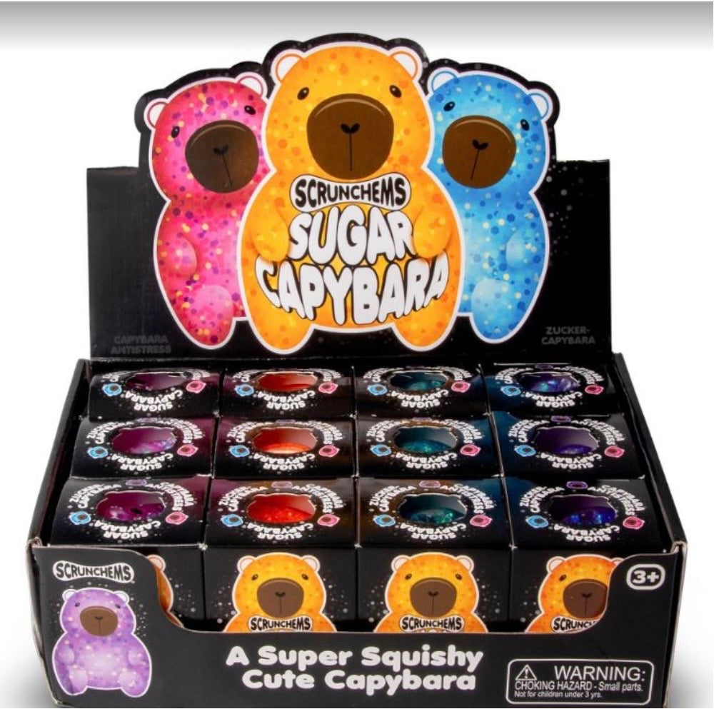 Scrunchems Sugar Capybara - Pre Order End Of October Delivery