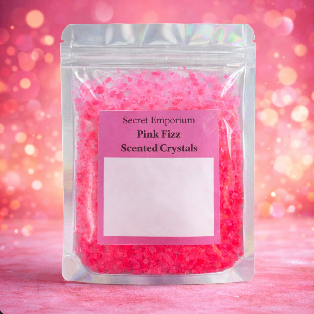 Pink Fizz Scented Burner Crystals 100g