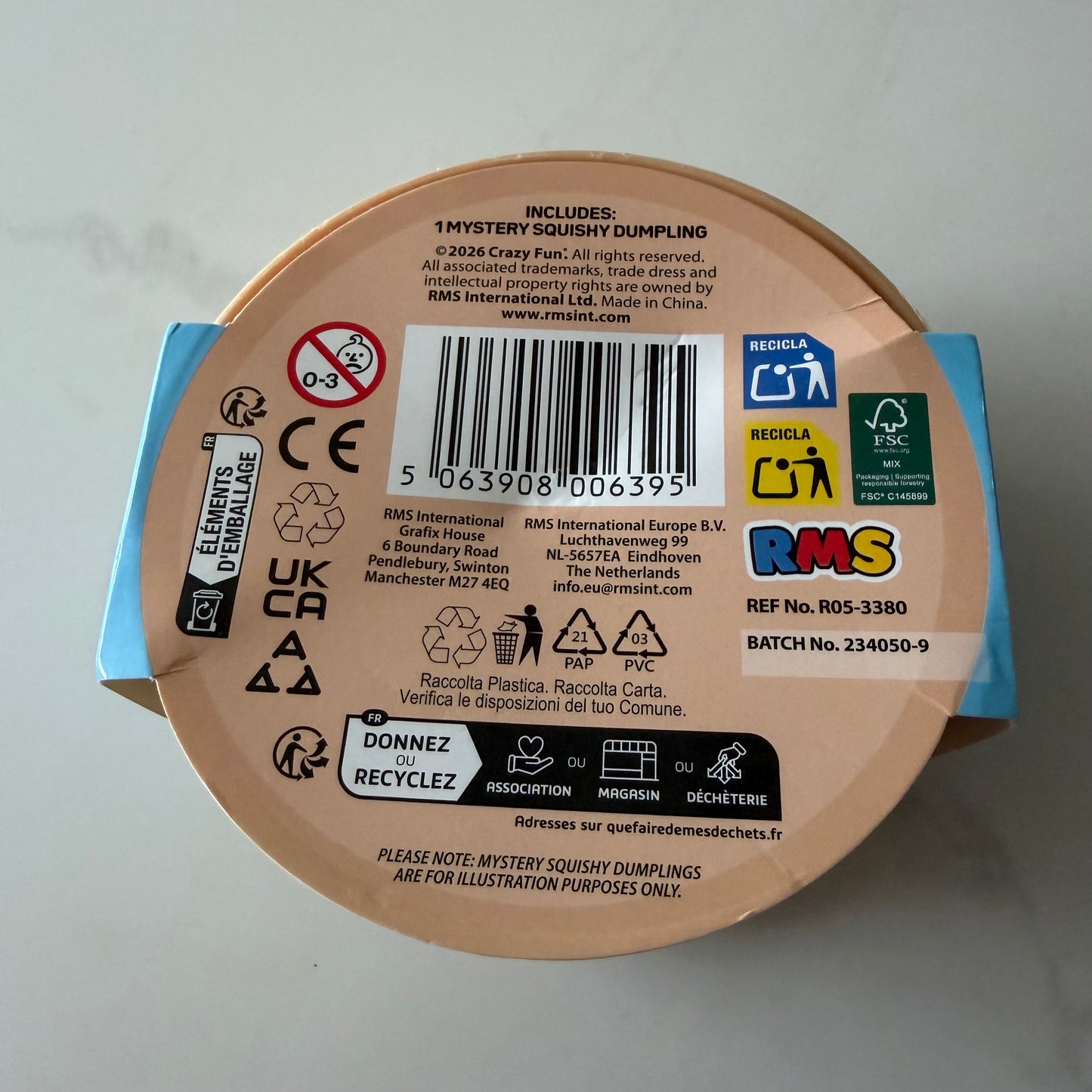 RMS Squishy Dumpling Rare Blue To Find