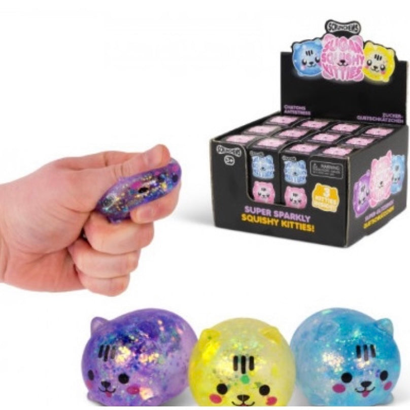 Scrunchems Sugar Squishy Kitties 3 Pack - Pre Order End Of October Delivery
