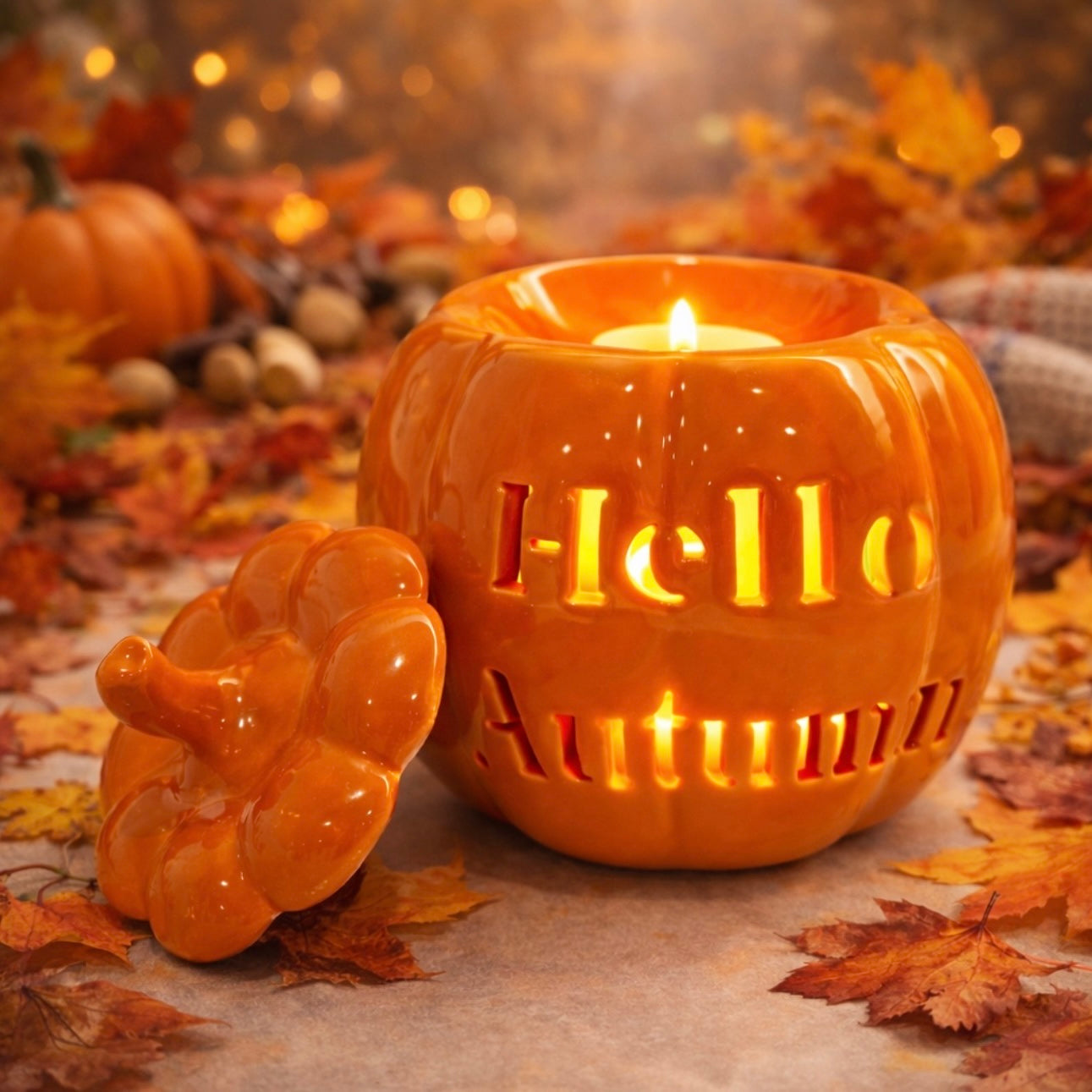 Hello Autumn Wax Melt Burner