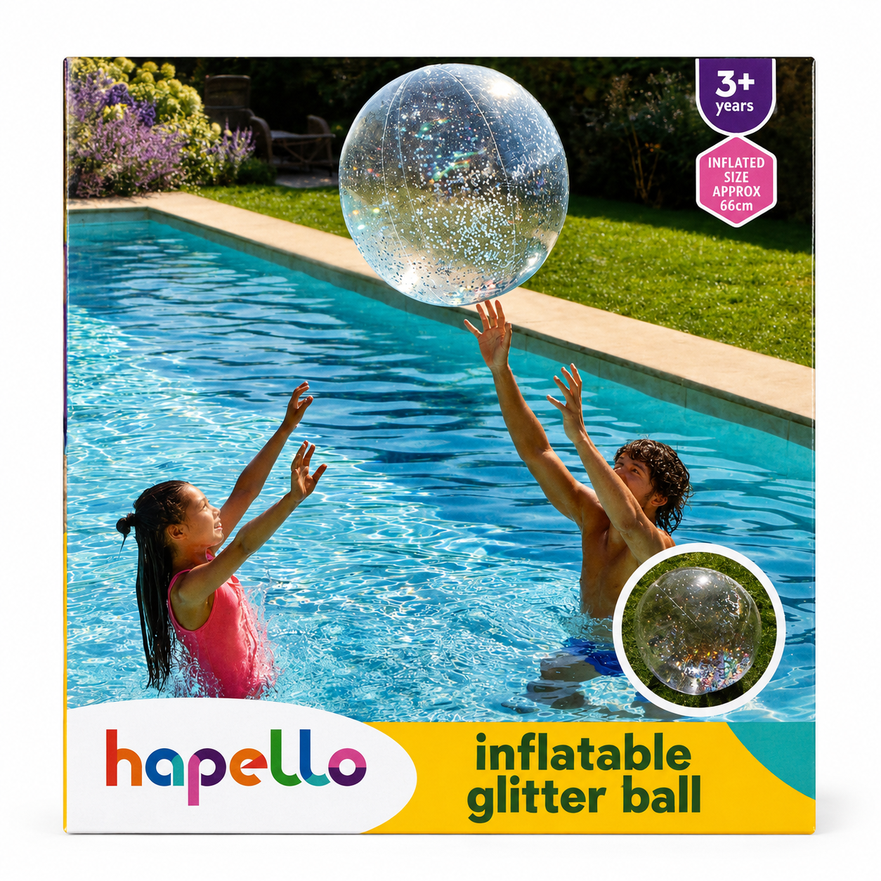 Inflatable Glitter Ball