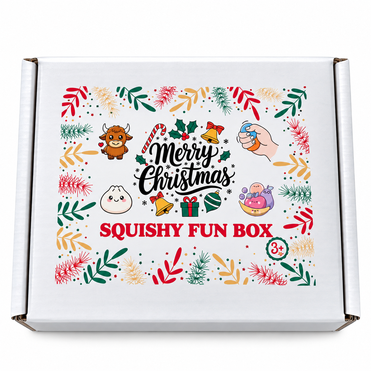 Small Christmas Squishy Fun Box