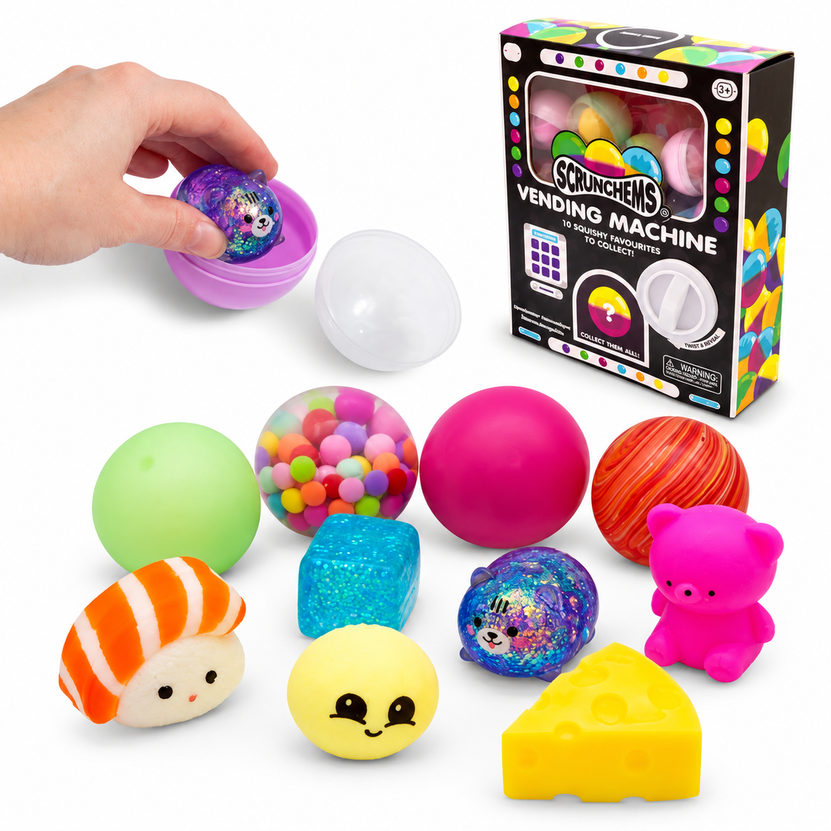 Scrunchems Vending Machine - Pre Order End Of October Delivery