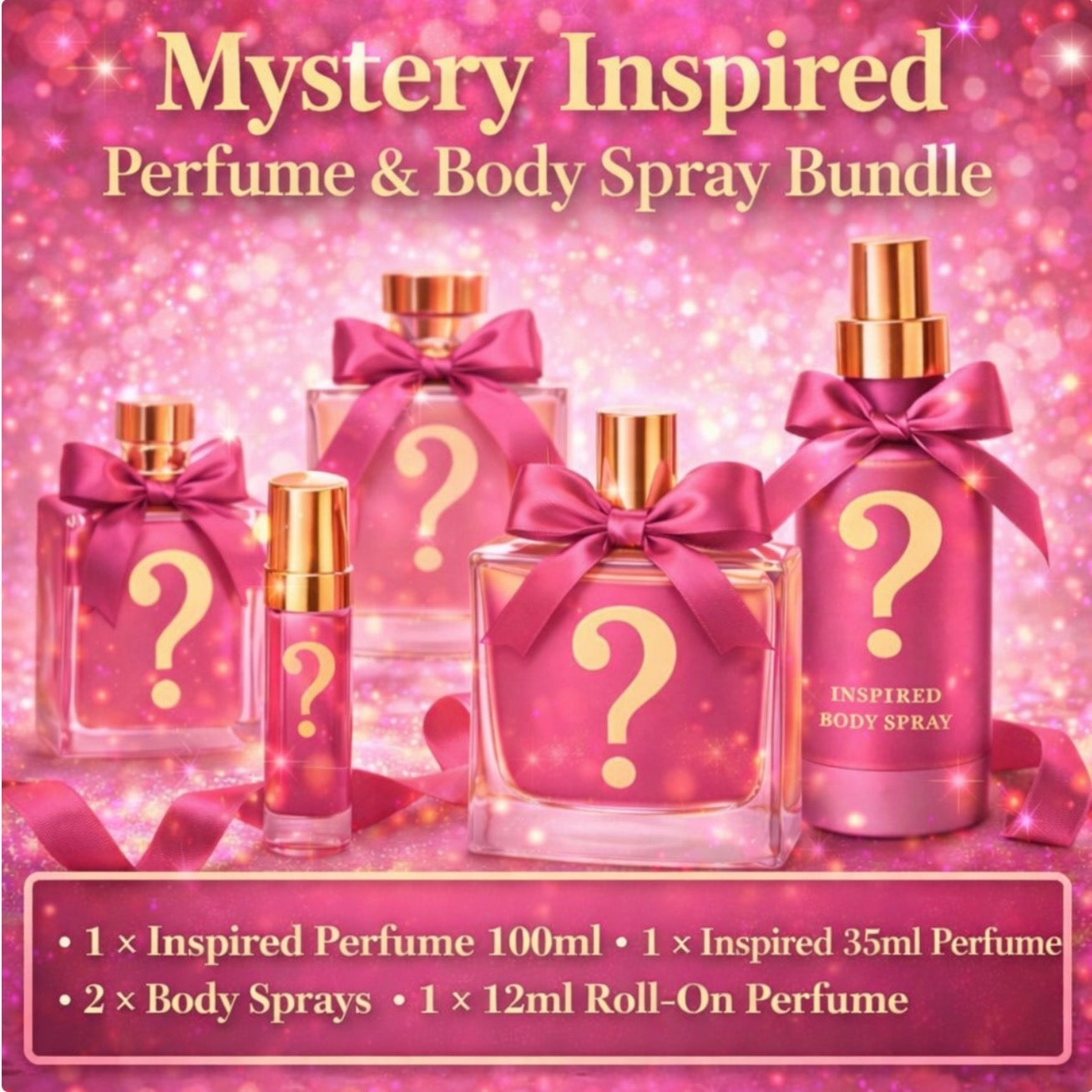 Mystery Inspired Perfume & Body Spray Bundle