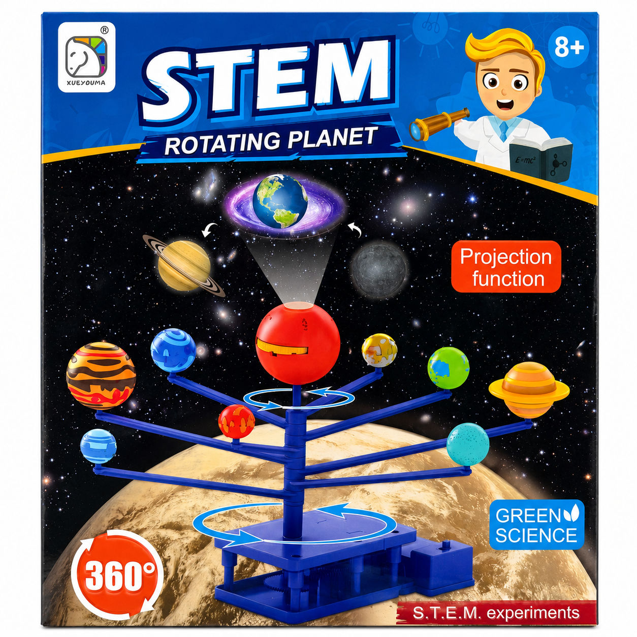 Stem Rotating Planet