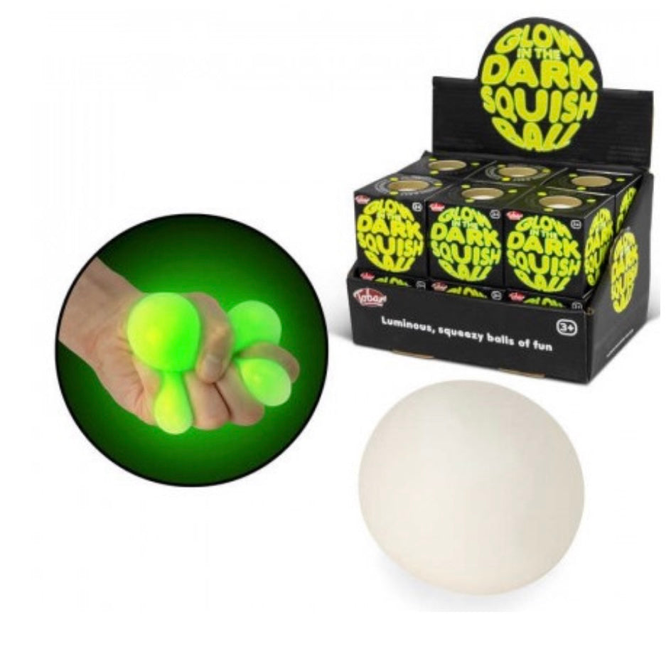 Scrunchems Glow In The Dark Squishy Ball