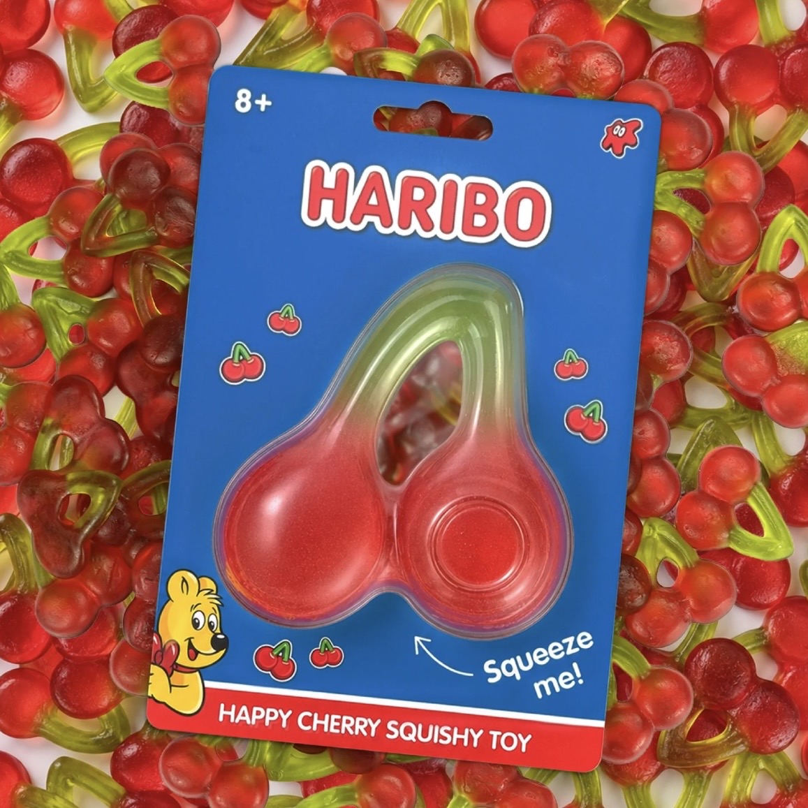 Haribo Happy Cherry Squishy - Pre Order December Delivery