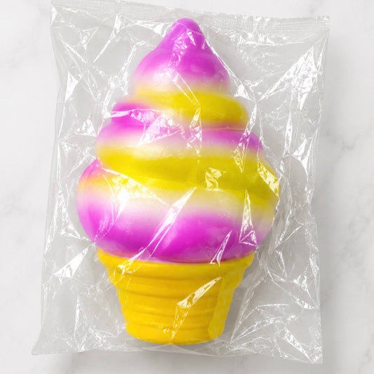 Pink & Yellow Ice Cream Squishy