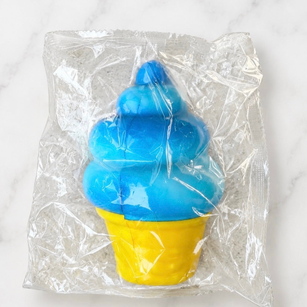 Blue Ice Cream Squishy
