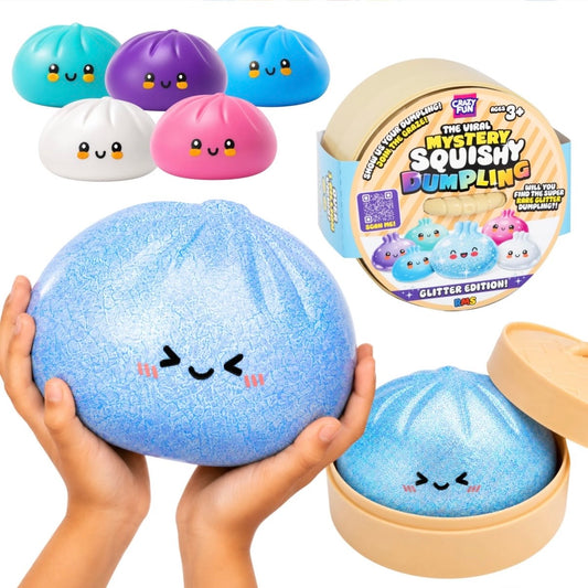 RMS Large 17CM Squishy Dumpling Glitter Edition