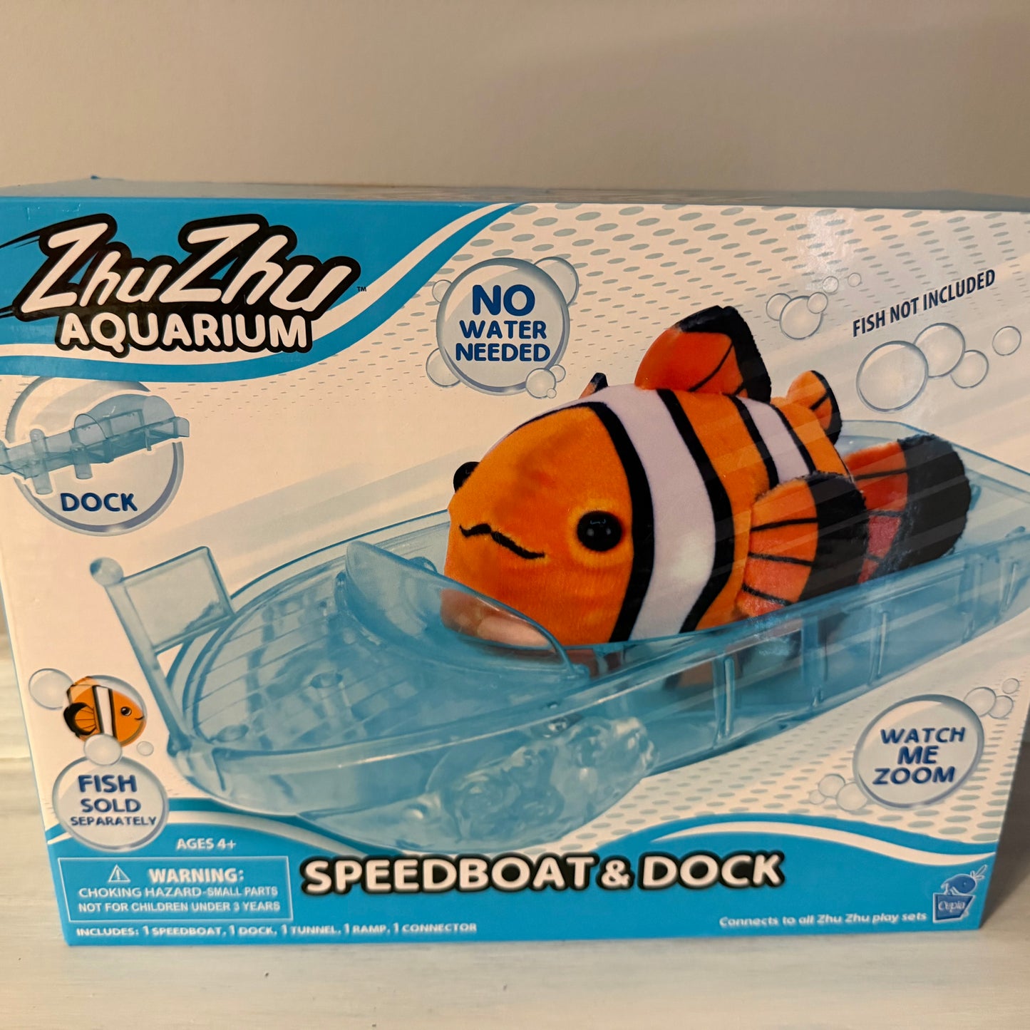 Zhu Zhu Aquarium Speed Boat & Dock