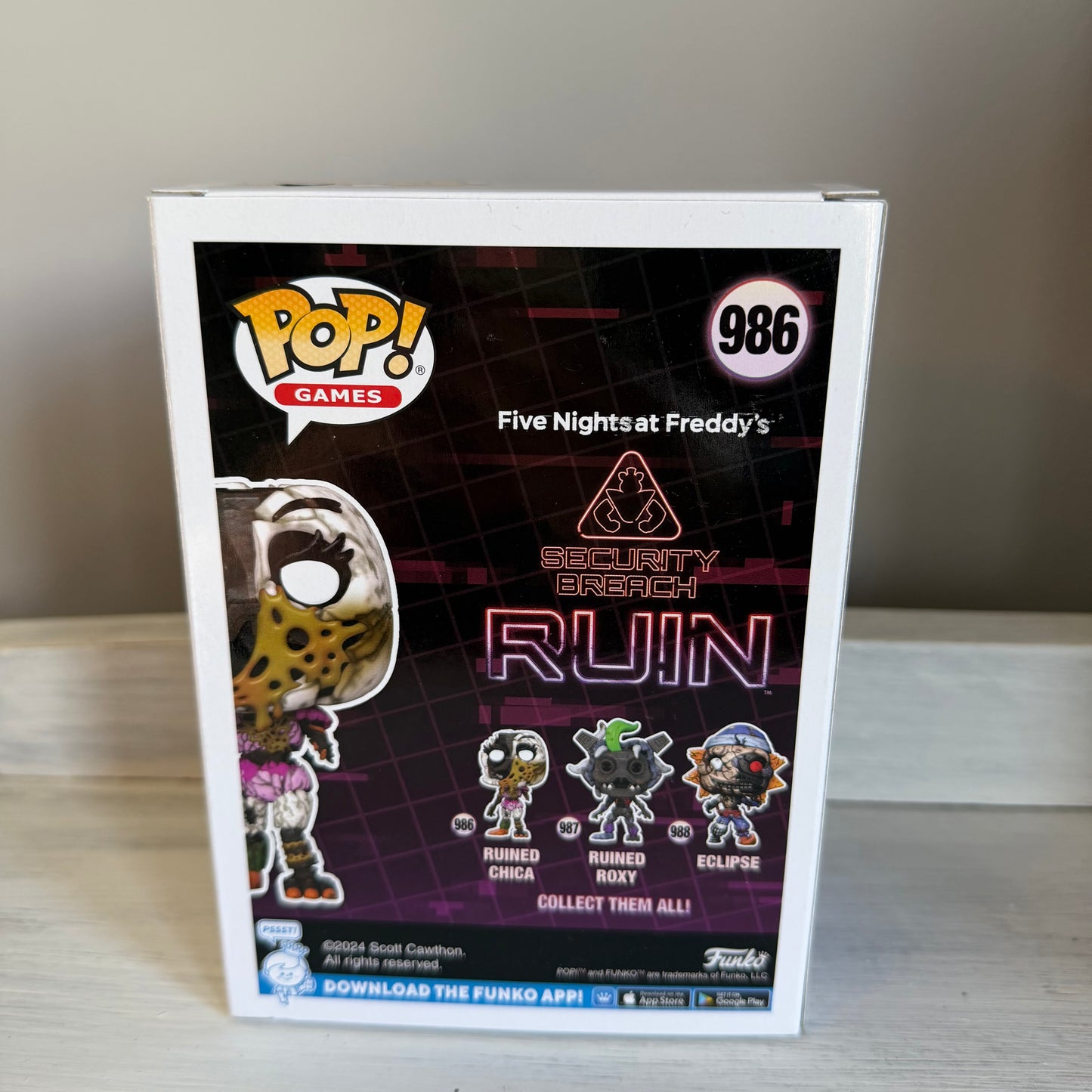 Funko Pop Five Nights At Freddy’s Ruined Chica 986