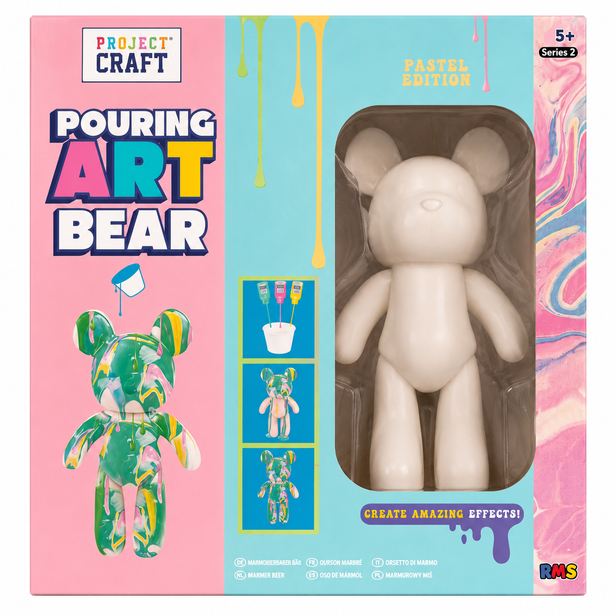 RMS Pouring Art Bear Pastel Edition