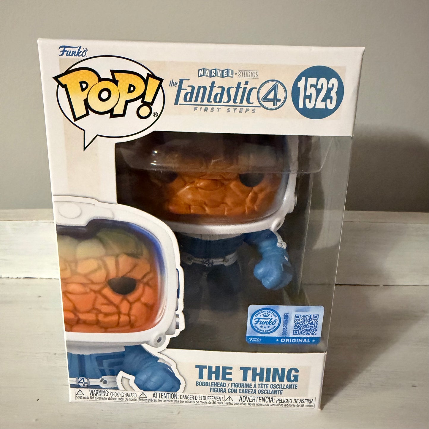 Funko Pop Special Edition Marvel The Thing 1523