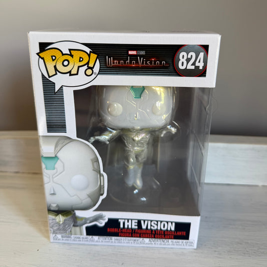 Funko Pop Marvel The Vision Bobble Head 824