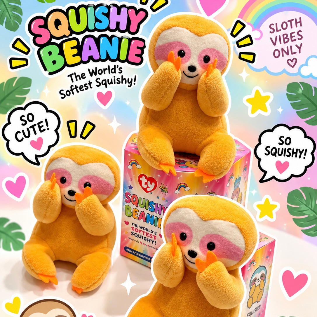 TY Squishy Beanie - Blind Box - Pre Order October/November Delivery