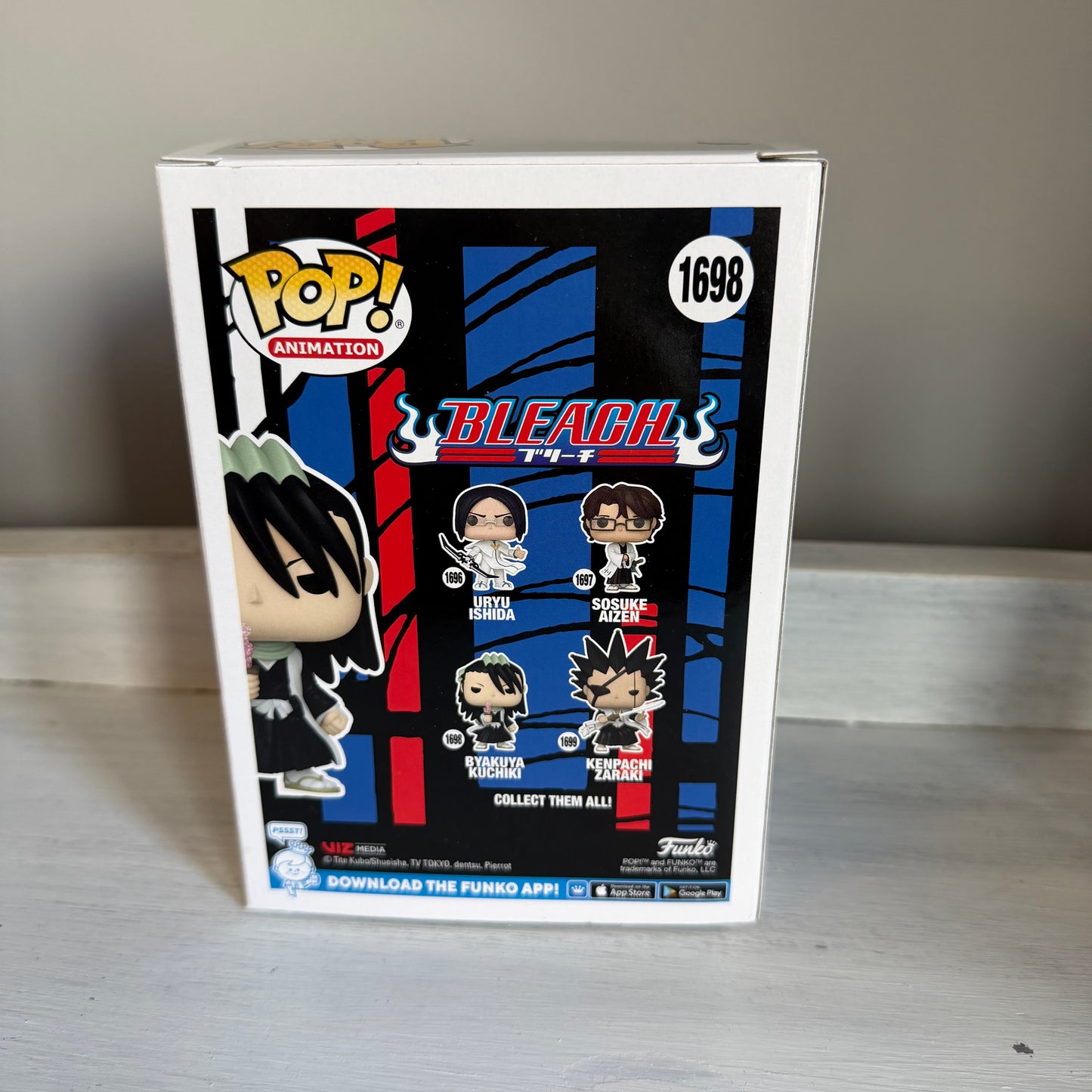 Funko Pop Bleach Byakuya Kuchiki
