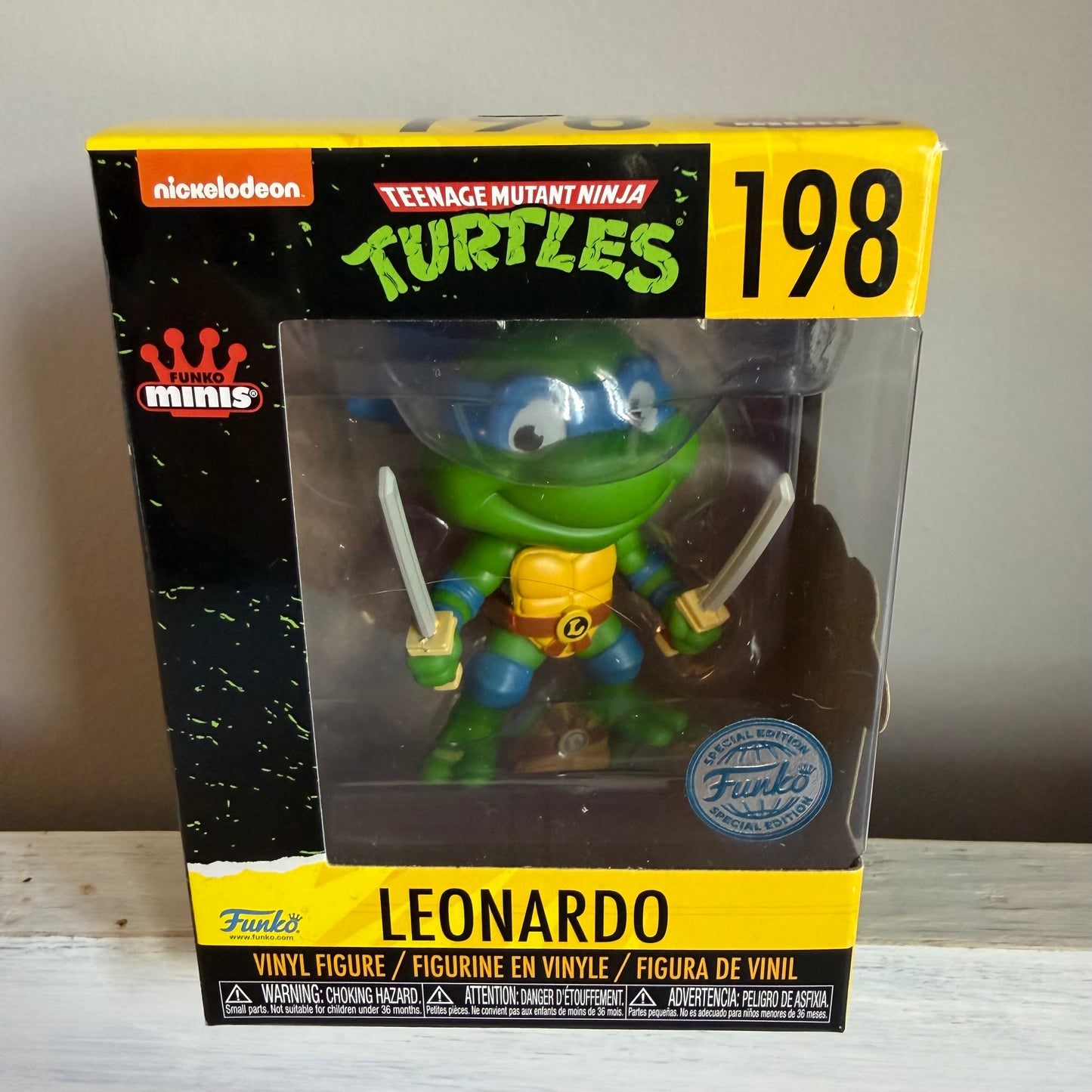 Funko Minis Special Edition Turtle Leonardo
