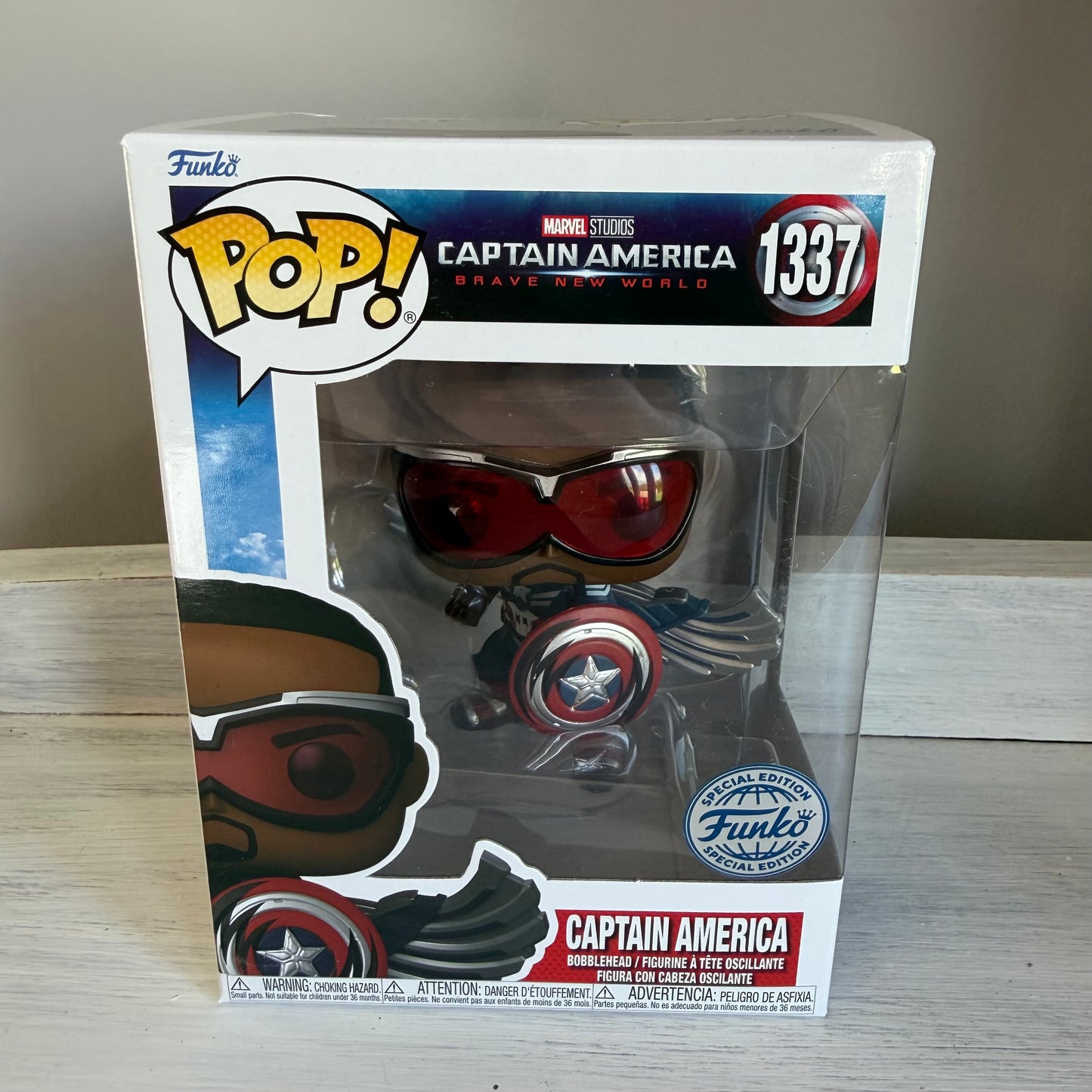 Funko Pop Special Edition Marvel Captain America 1337