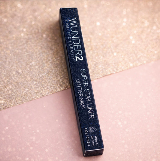Wunder2 Super Stay Eyeliner Glitter Navy