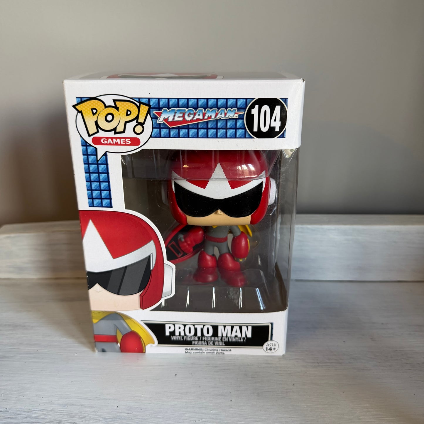 Funko Pop Megaman Proto Man 104
