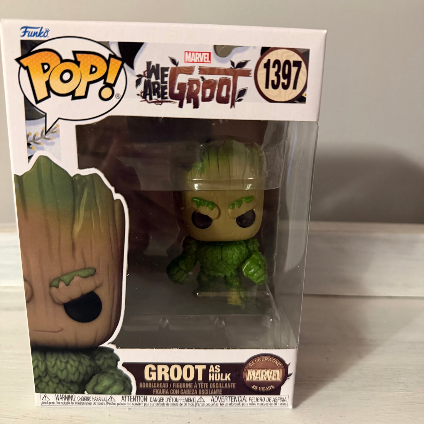 Funko Pop Marvel Groot As Hulk 1397