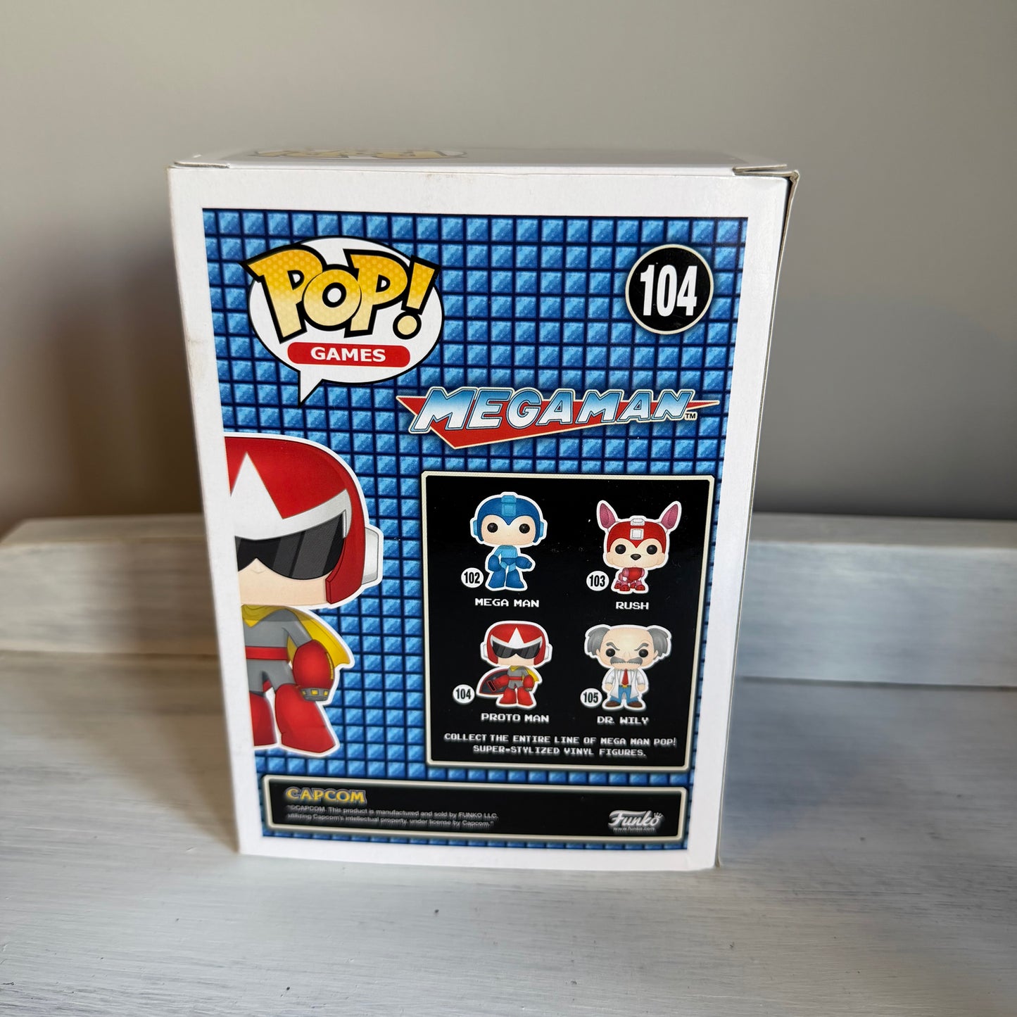 Funko Pop Megaman Proto Man 104