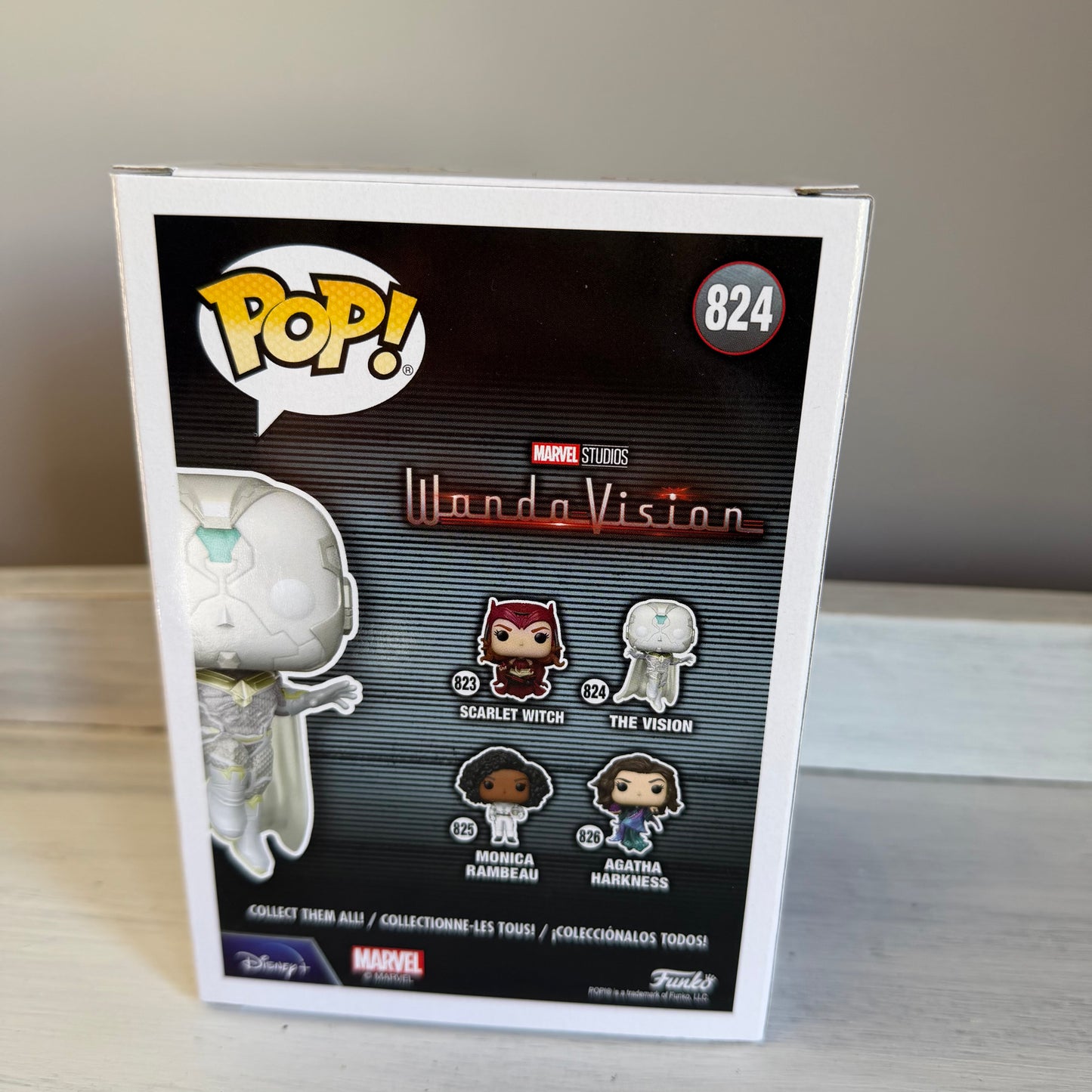 Funko Pop Marvel The Vision Bobble Head 824