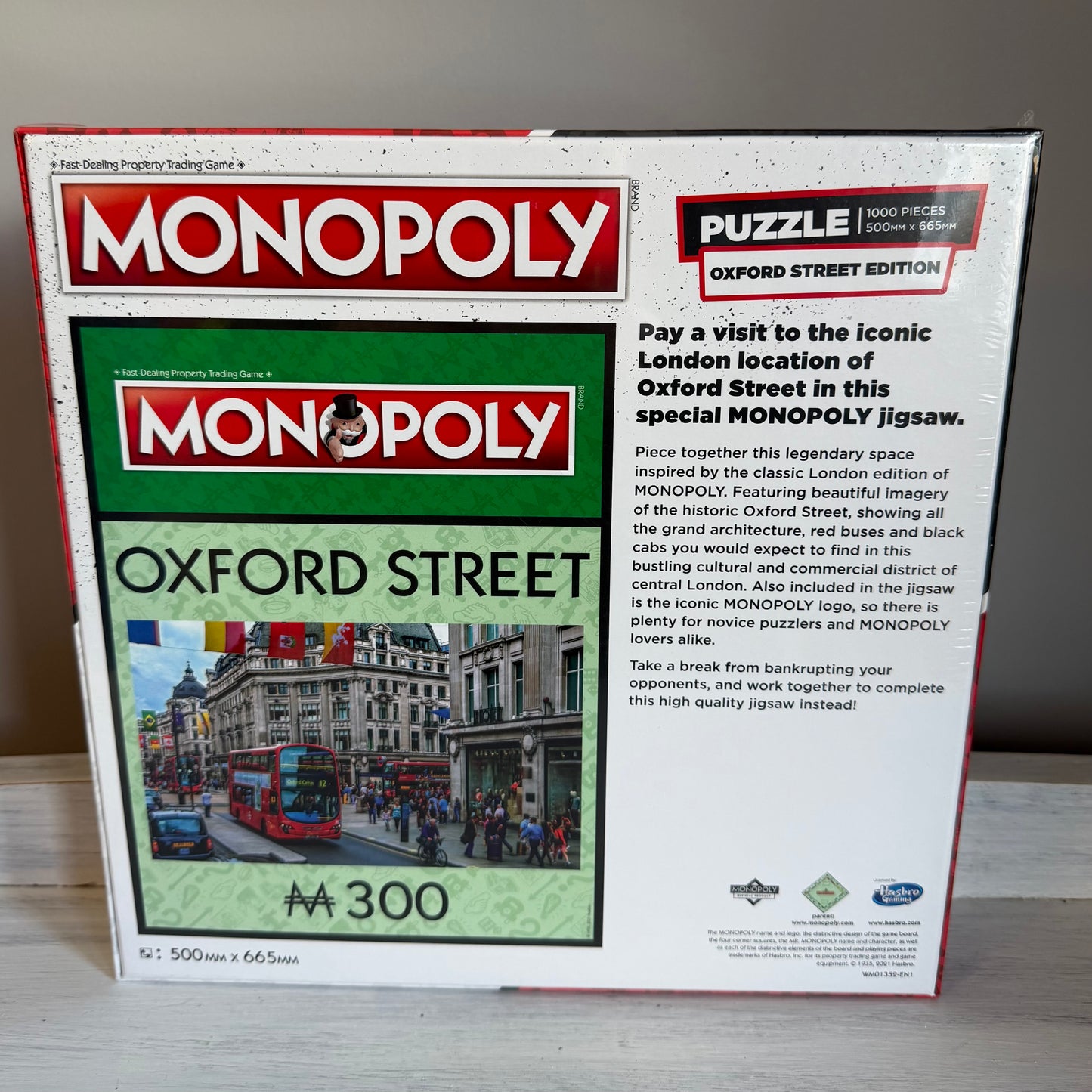 Monopoly Oxford Street 1000 Piece Puzzle