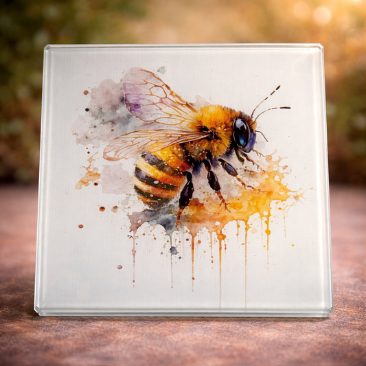 Bee Glass Coaster