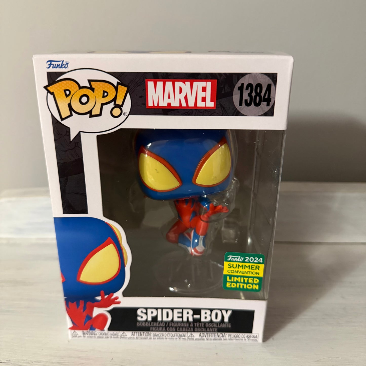 Funko Pop Summer Convention Limited Edition Spider Boy 1384