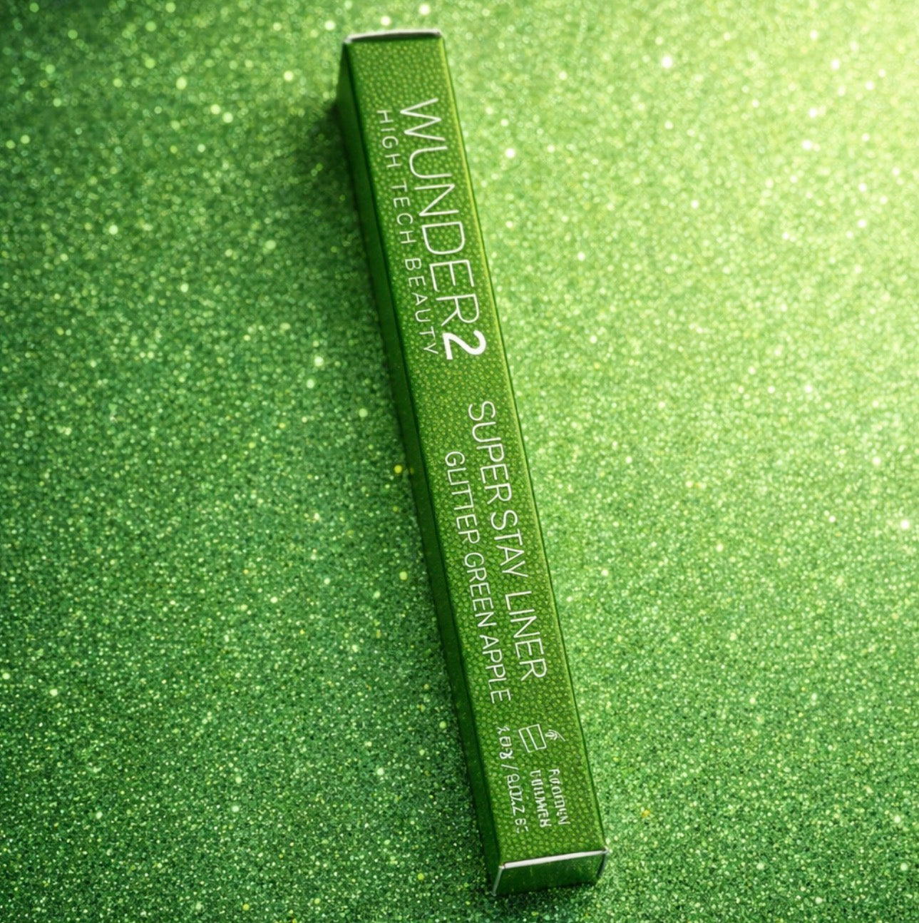 Wunder2 Super Stay Eyeliner Glitter Green Apple