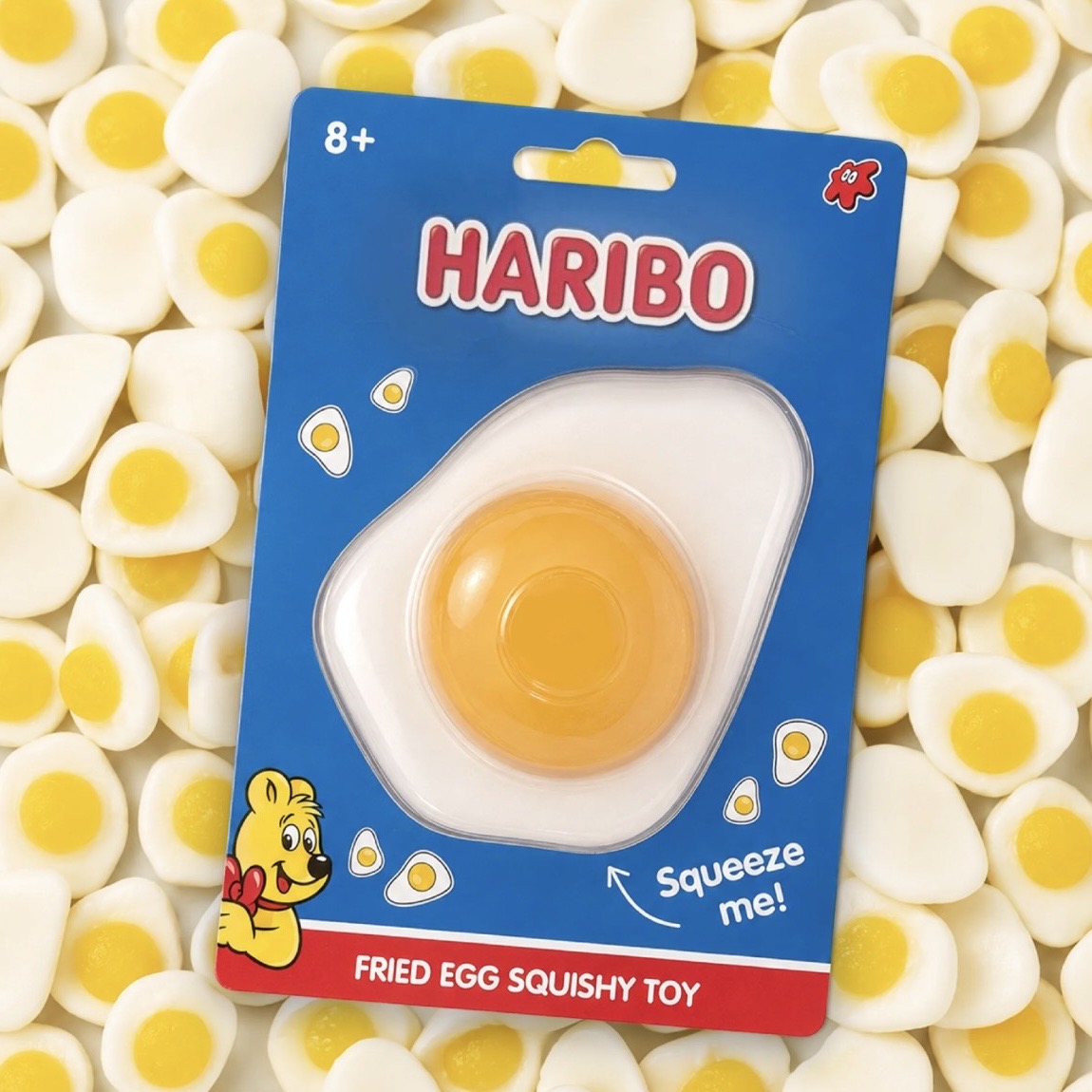 Haribo Fried Egg Squishy - Pre Order December Delivery