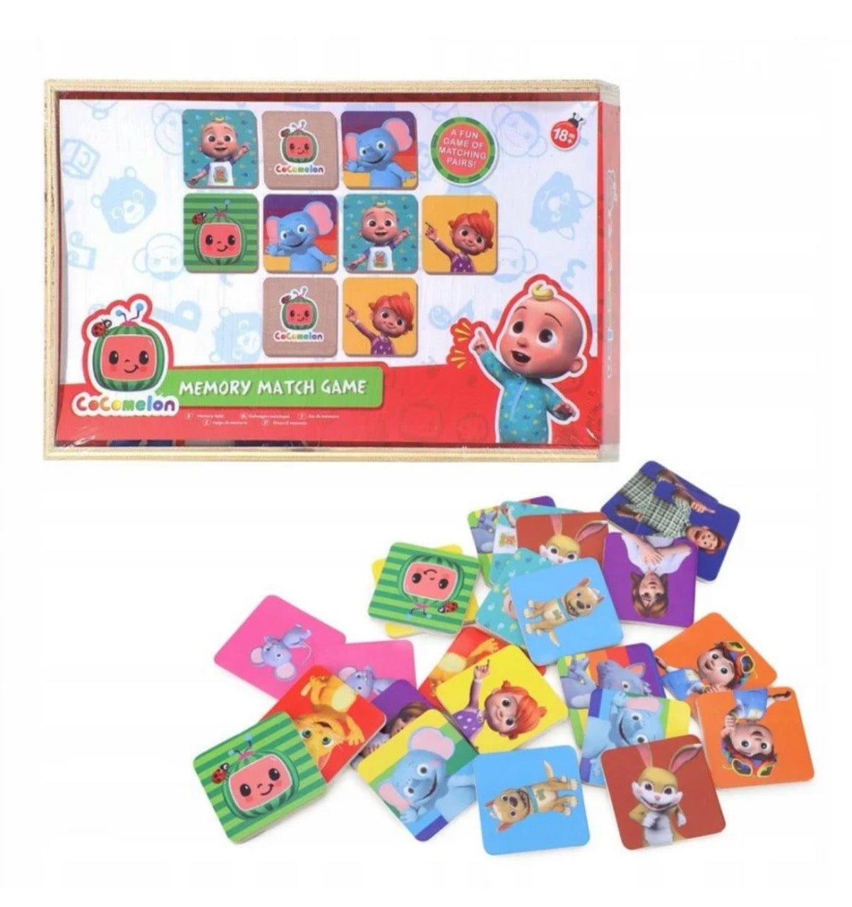 Coco Melon Memory Match Game
