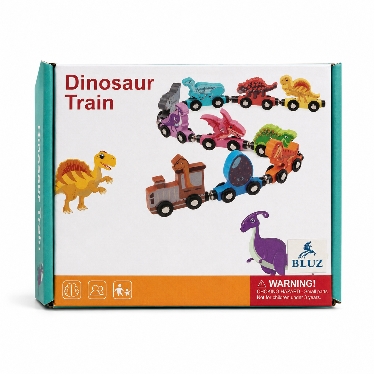 Wooden Dinosaur Train