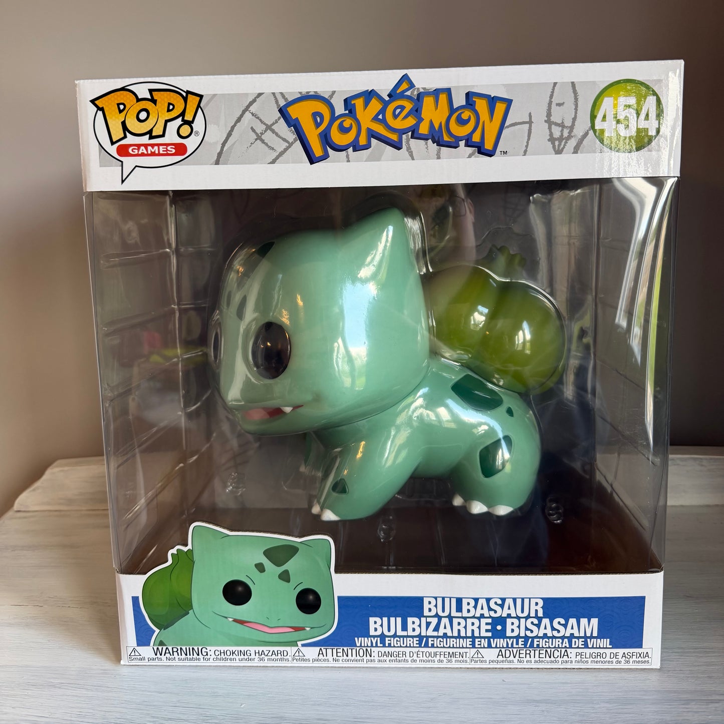 Funko Pop 10 Inch Bulbasaur 454