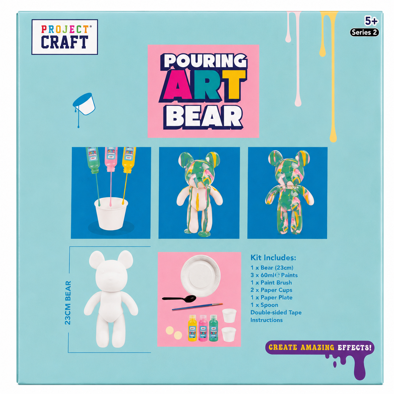 RMS Pouring Art Bear Pastel Edition