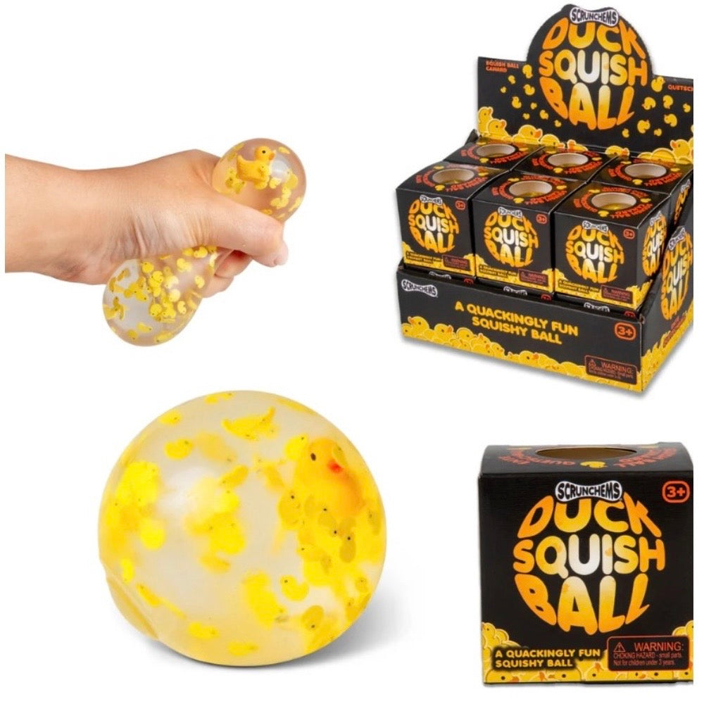 Scrunchems Duck Squish Ball - Pre Order End Of October Delivery