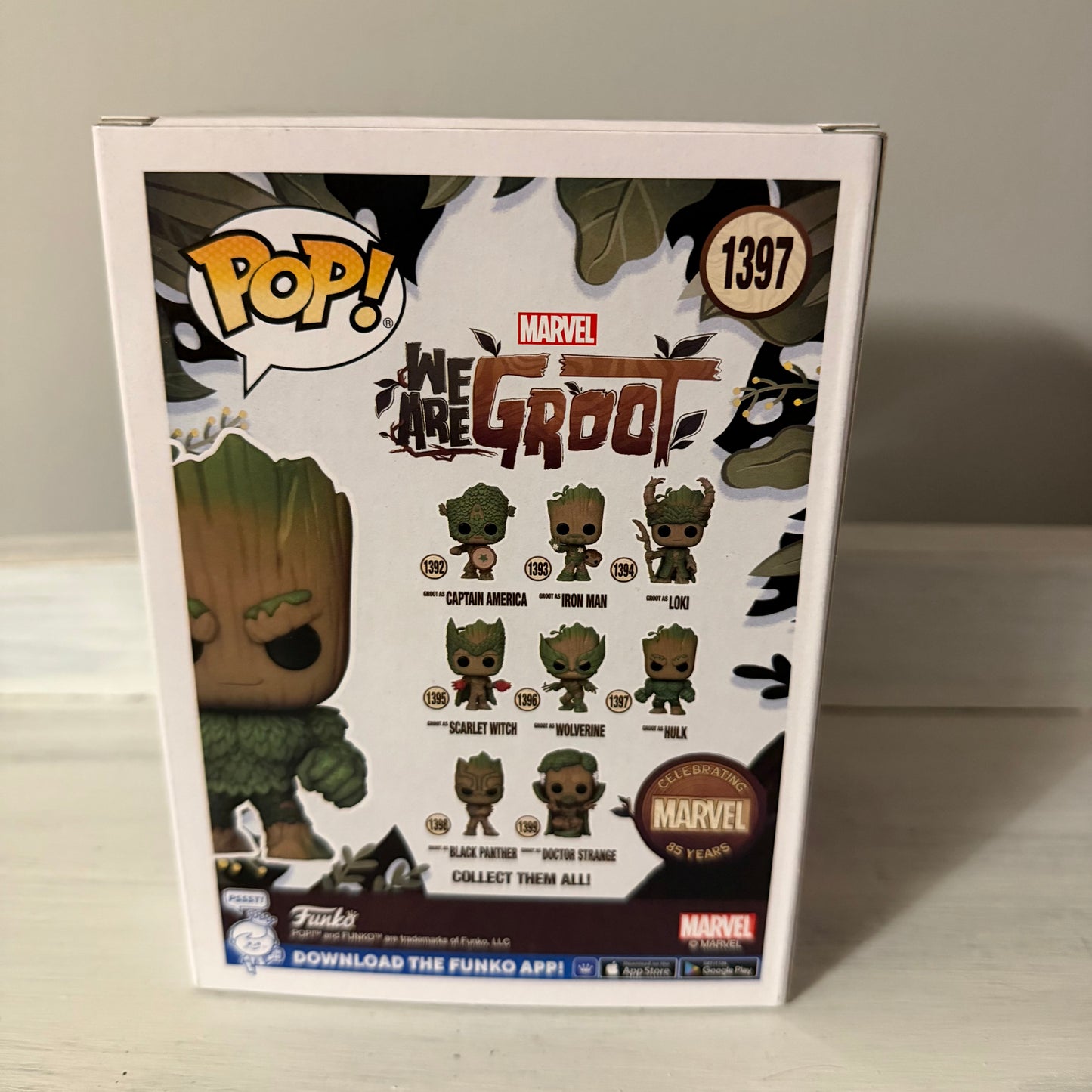 Funko Pop Marvel Groot As Hulk 1397