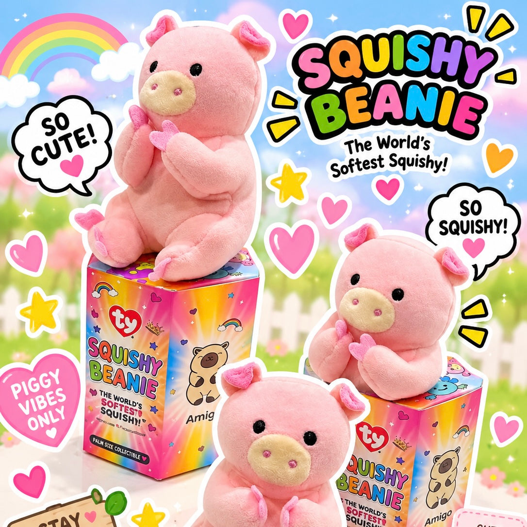 TY Squishy Beanie - Blind Box - Pre Order October/November Delivery