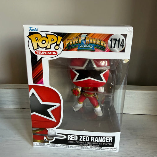 Funko Pop Power Rangers Red Zeo Ranger 1714