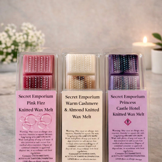 Knitted Wax Melt Snap Bar